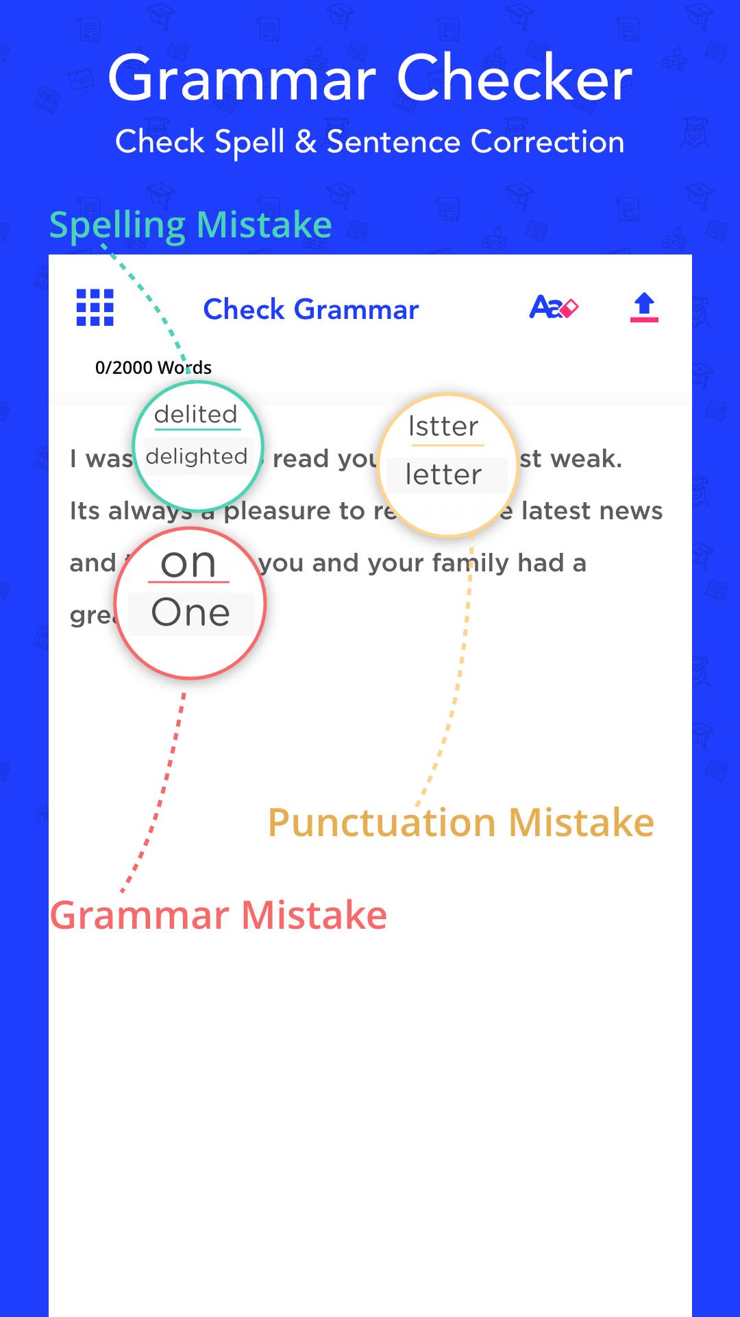 Check grammar